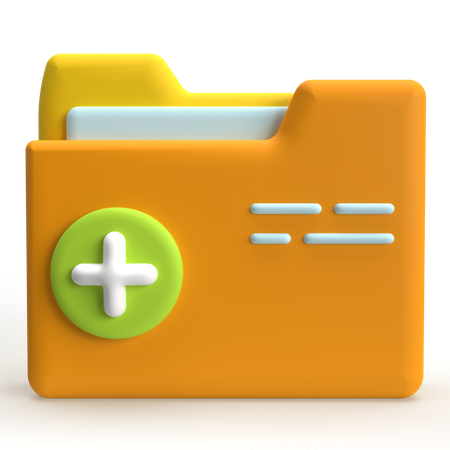 Add Folder  3D Icon