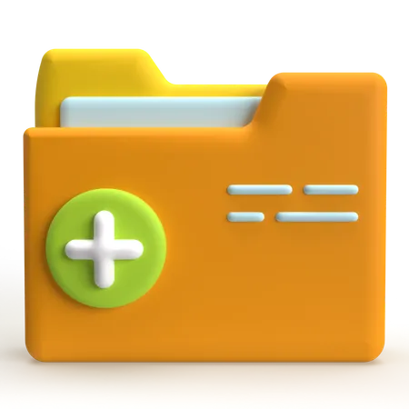 Add Folder  3D Icon