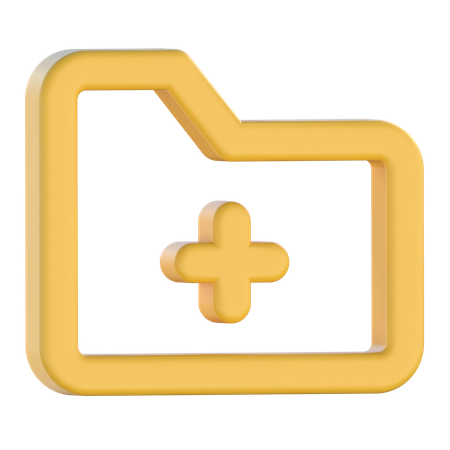 Add Folder  3D Icon