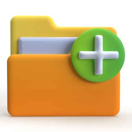 Add Folder  3D Icon