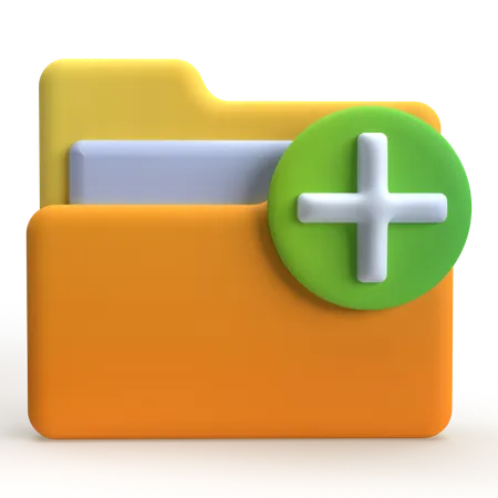 Add Folder  3D Icon