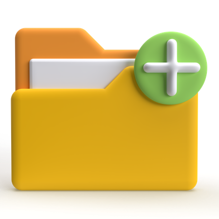 Add Folder  3D Icon