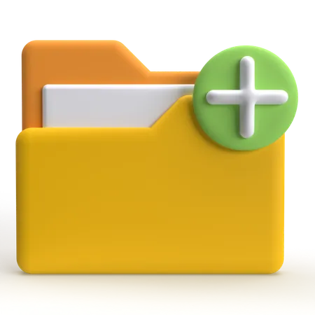 Add Folder  3D Icon