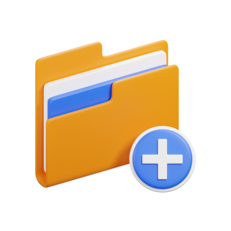 Add Folder  3D Icon