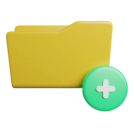 Add Folder  3D Icon