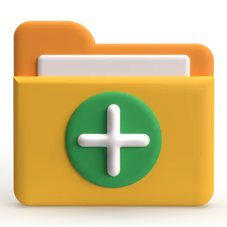 Add Folder  3D Icon