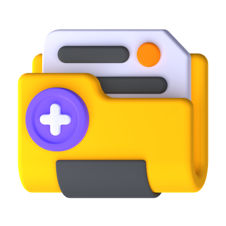 Add Folder  3D Icon