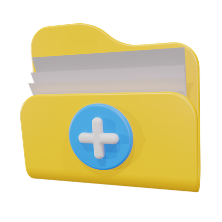 Add Folder  3D Icon