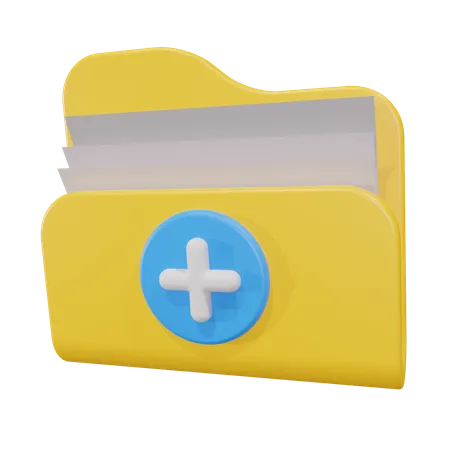 Add Folder  3D Icon