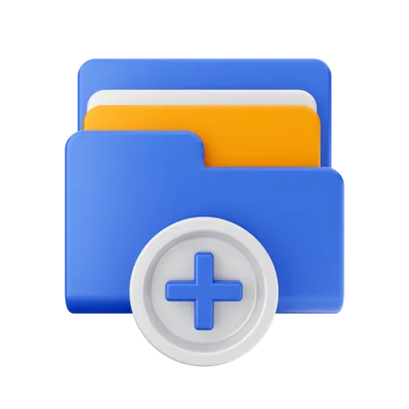 Add Folder  3D Icon