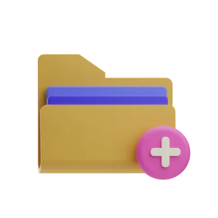 Add Folder  3D Icon