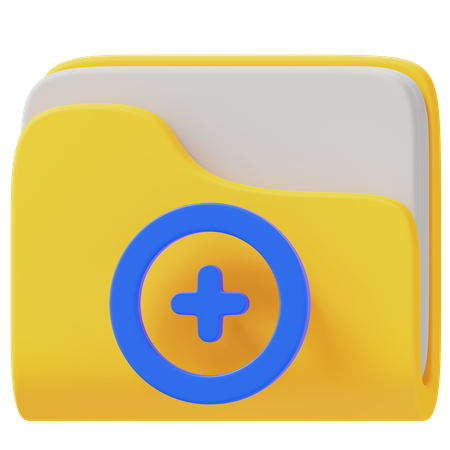 Add Folder  3D Icon