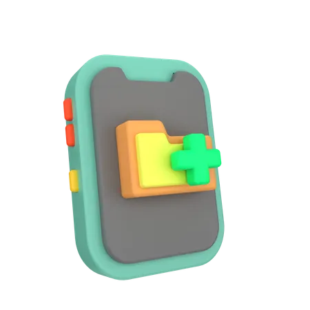 Add Folder  3D Icon