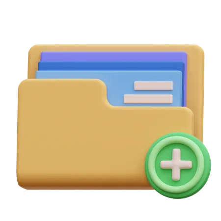 Add Folder  3D Icon