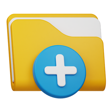 Add Folder  3D Icon