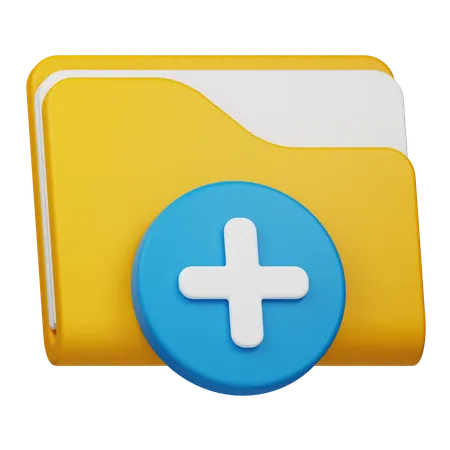 Add Folder  3D Icon