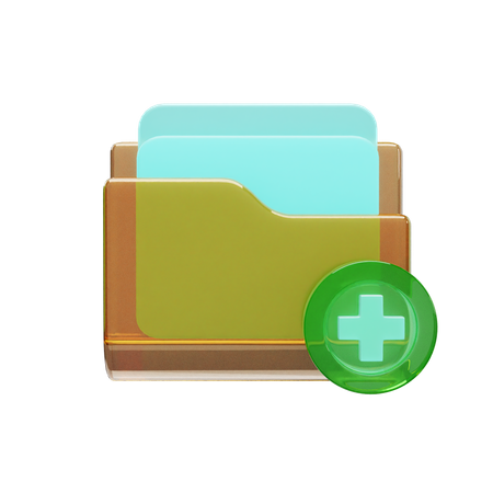 Add Folder  3D Icon