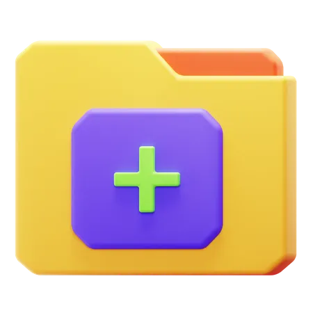 Add Folder  3D Icon