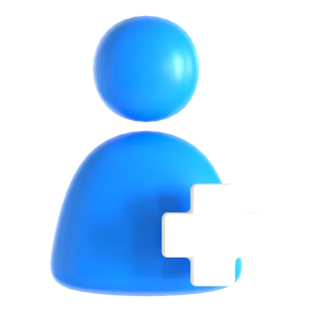 Add Friend  3D Icon