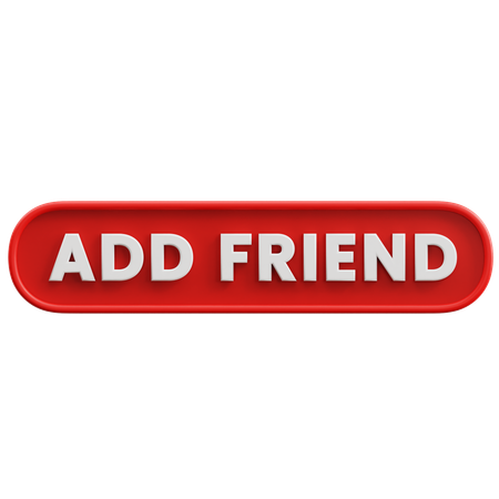 ADD FRIEND  3D Icon