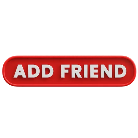 ADD FRIEND  3D Icon