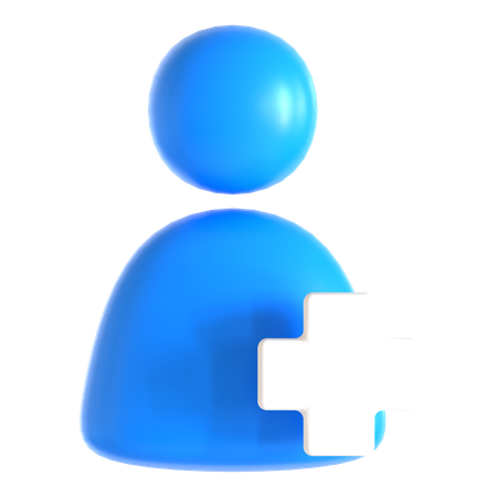 Add Friend  3D Icon