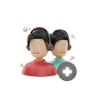 3d game friend emoji