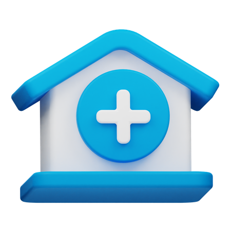 Add House  3D Icon