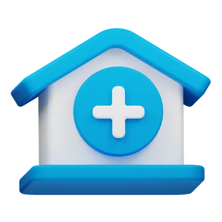 Add House  3D Icon