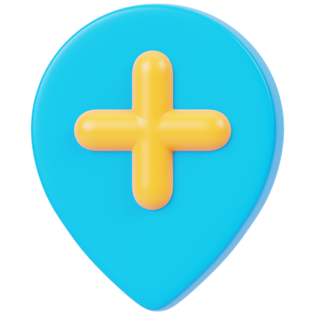 Add Location  3D Icon