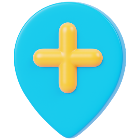 Add Location  3D Icon