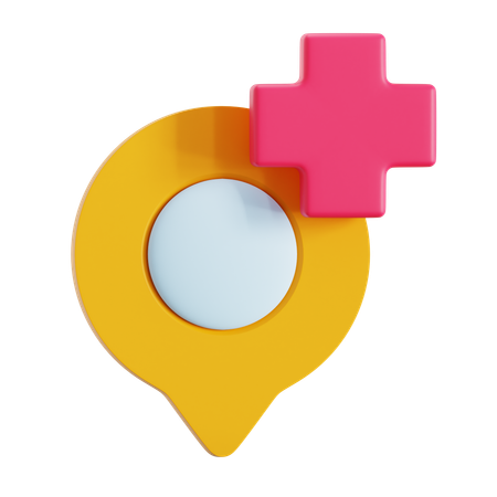 Add Location  3D Icon