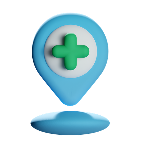 Add Location Pin  3D Icon