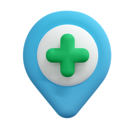Add Location Pin  3D Icon