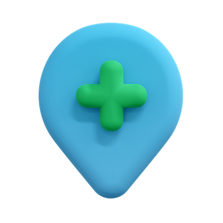 Add Location Pin  3D Icon
