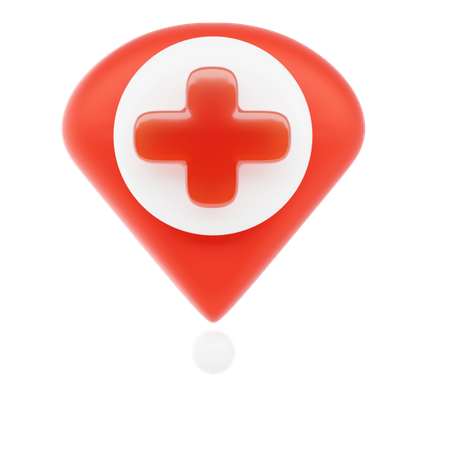 Add Location Pin  3D Icon