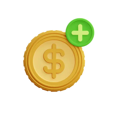 Add Money  3D Illustration