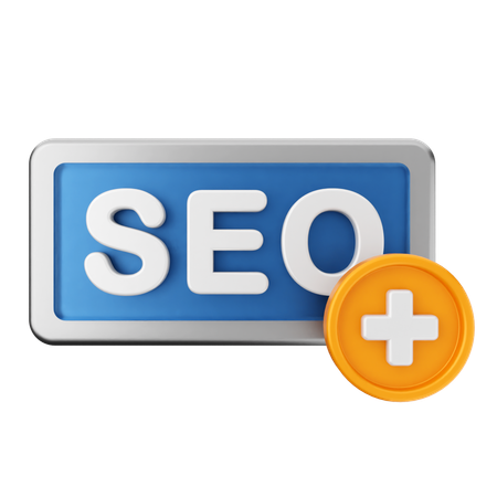 Add New Seo  3D Icon