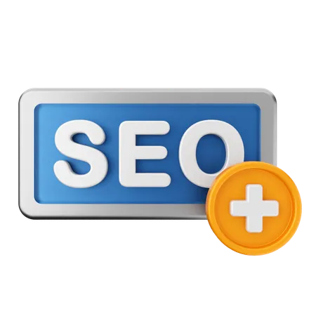 Add New Seo  3D Icon