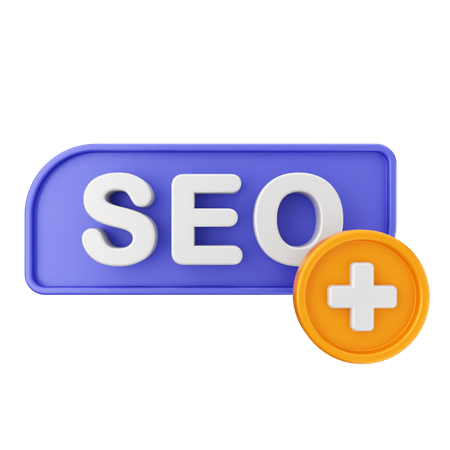 Add New Seo  3D Icon