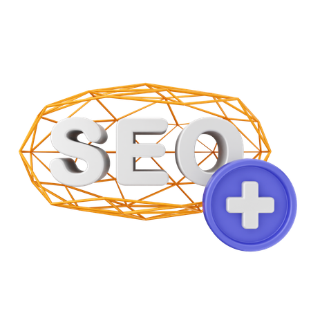 Add New Seo  3D Icon