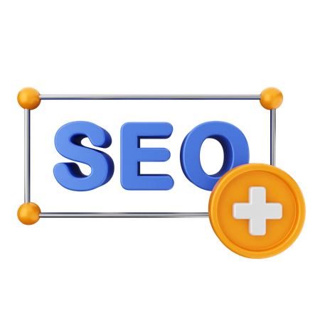 Add New Seo  3D Icon