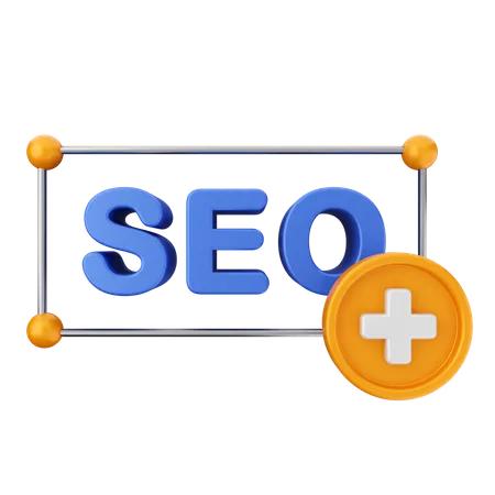 Add New Seo  3D Icon