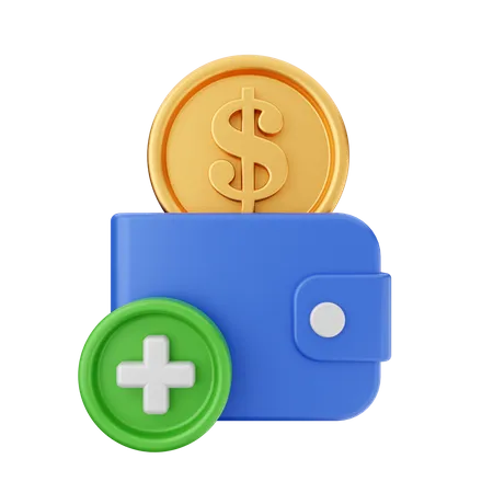 Add Payment  3D Icon