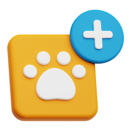 Add Pet  3D Icon