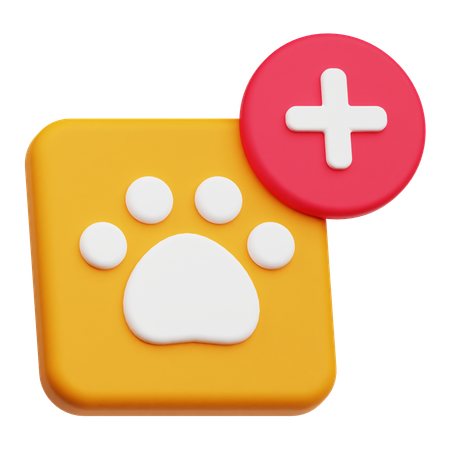 Add Pet  3D Icon