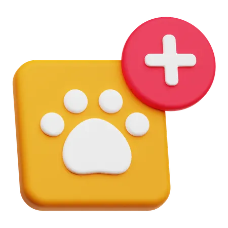Add Pet  3D Icon