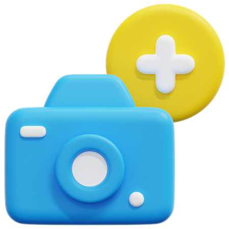 Add photo  3D Icon