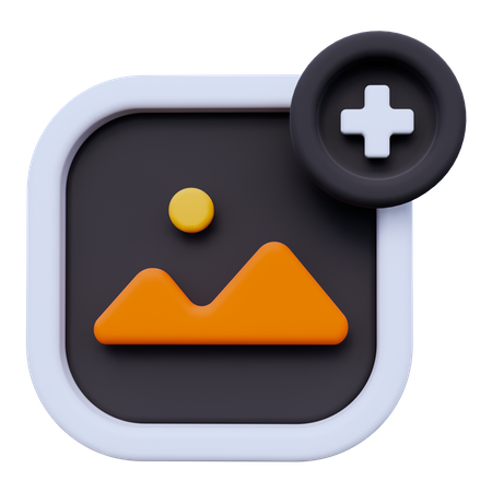Add Picture  3D Icon