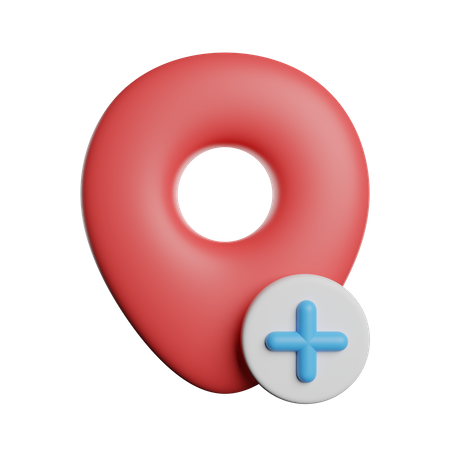 Add Pin  3D Icon